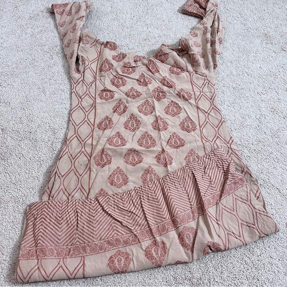 Pakistani maryam & mariya linen printed shirt - Picture 4 of 7